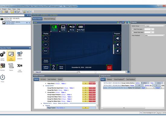 Extron Global Configurator Plus software