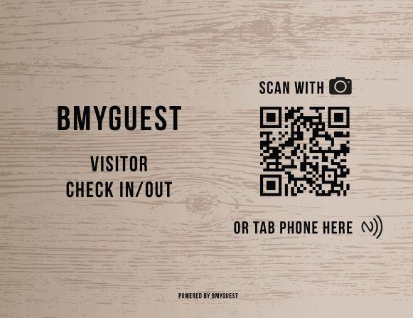 BmyGuest QR Board